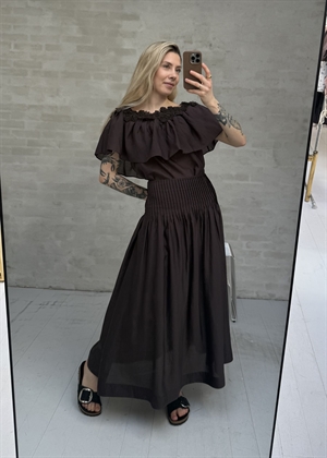 Molly offshoulder bluse Mulch Copenhagen Muse 